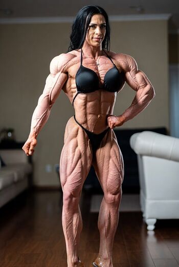 Full leaked Ai generated female bodybuilders private onlyfans photo