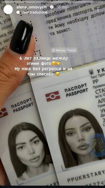 Full leaked Alena omovych private photo