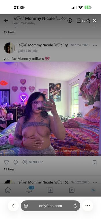Full leaked Allnicole private photo