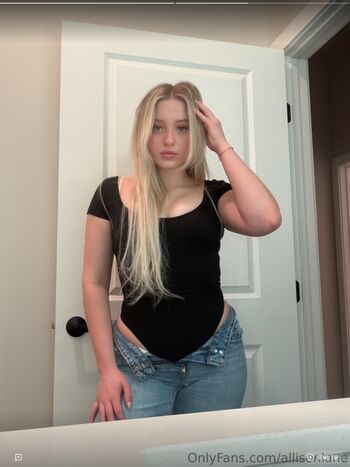 Full leaked Allison lane private photo