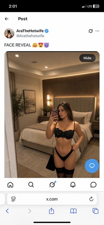 Full leaked Arathehotwife private photo