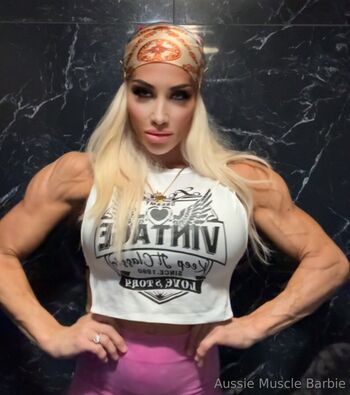 Full leaked Aussiemusclebarbie private onlyfans photo