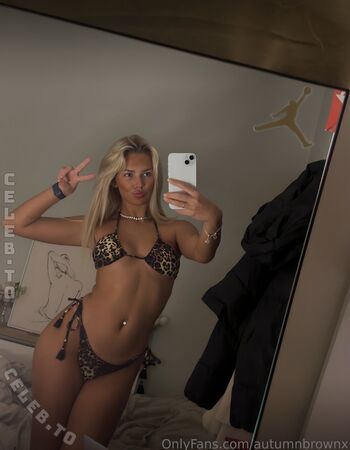 Full leaked Autumn brown private photo