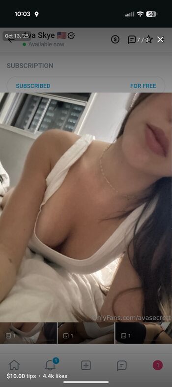 Full leaked Ava skye private onlyfans photo