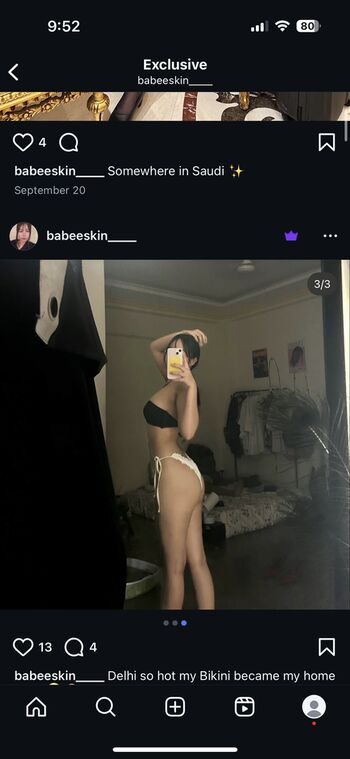 Full leaked Babeeskin private photo
