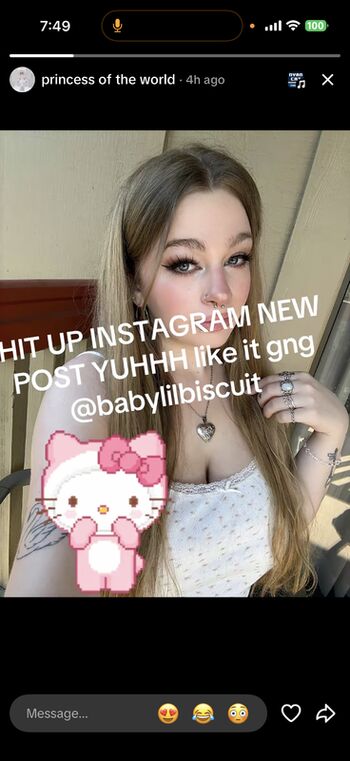Full leaked Babylilbiscuit private photo