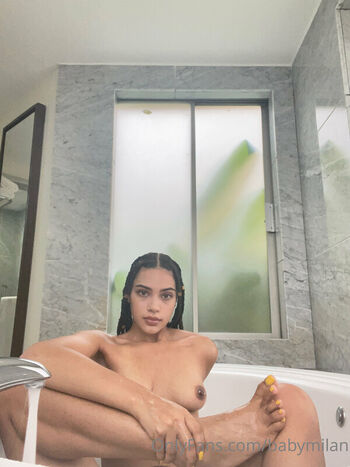 Full leaked Babymilan page private photo