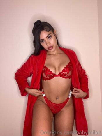 Full leaked Babymilan page private photo