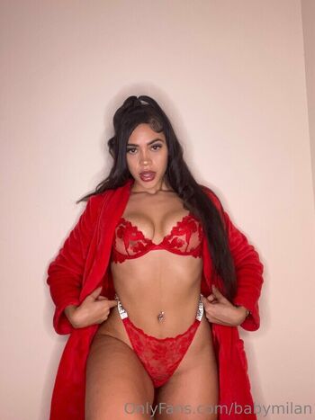 Full leaked Babymilan page private photo