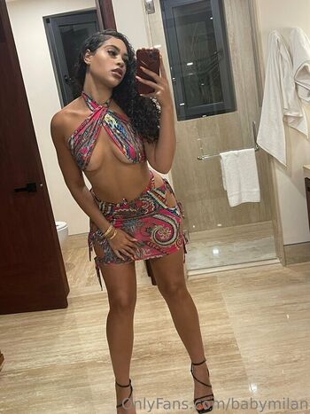 Full leaked Babymilan page private photo