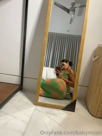 Full leaked Babymilan page private photo