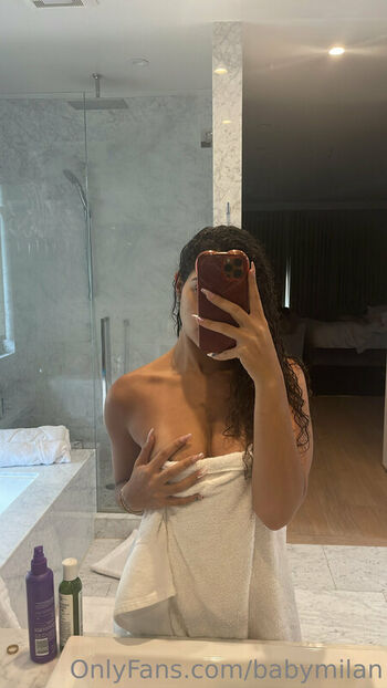 Full leaked Babymilan page private photo