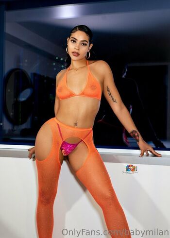 Full leaked Babymilan page private photo