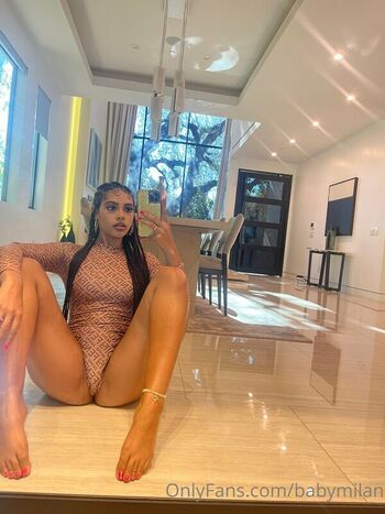 Full leaked Babymilan page private photo