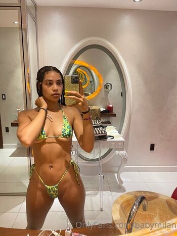 Full leaked Babymilan page private photo