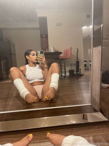 Full leaked Babymilan page private photo