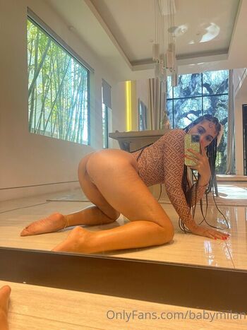 Full leaked Babymilan private photo