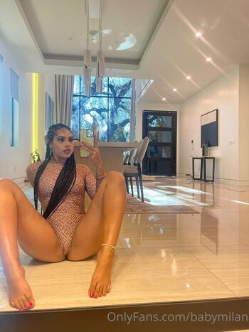 Full leaked Babymilan private photo