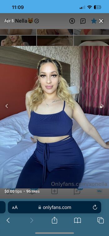 Full leaked Babynellaa private onlyfans photo