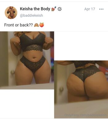 Full leaked Baddiekeish private photo