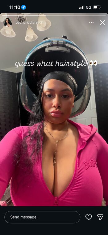 Full leaked Badnana private photo
