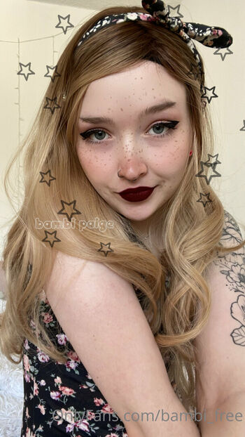 Full leaked Bambi paige private onlyfans photo