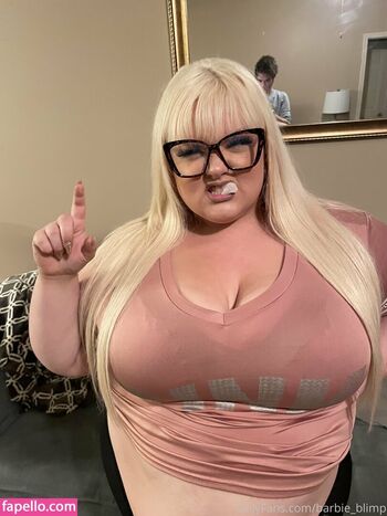 Full leaked Barbie blimp private photo