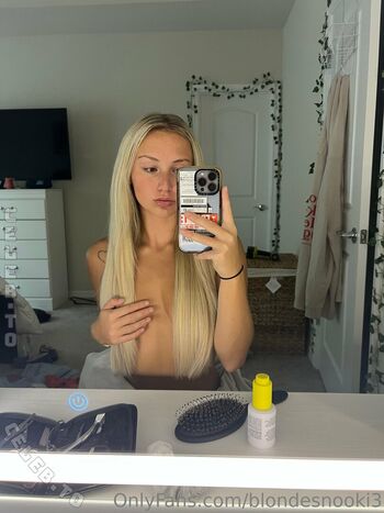 Full leaked Blondesnooki  page private onlyfans photo