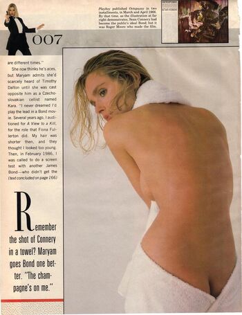 Full leaked Bond girls nude private onlyfans photo