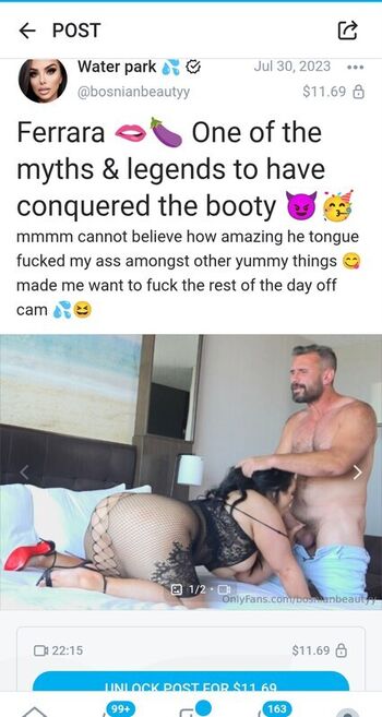 Full leaked Bosnianbeautyy private photo