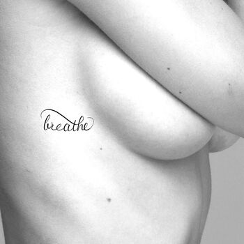 Full leaked Breathe tattoo private onlyfans photo