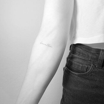 Full leaked Breathe tattoo private onlyfans photo