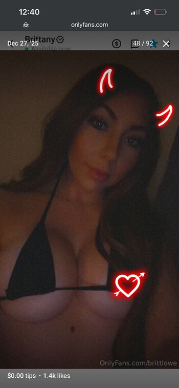 Full leaked Brittlowe private photo