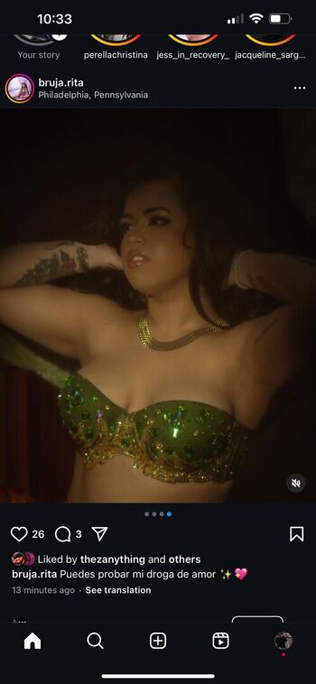 Full leaked Bruja rita private photo