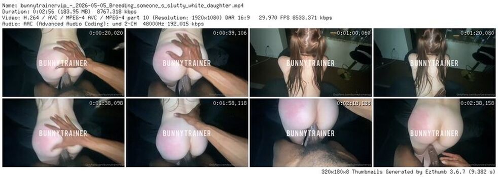 Full leaked Bunnytrainer private photo