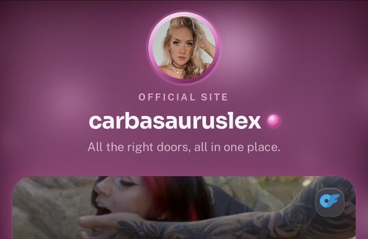 Full leaked Carbasaurus private photo