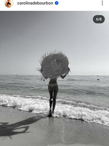 Full leaked Carolina de bourbon private photo