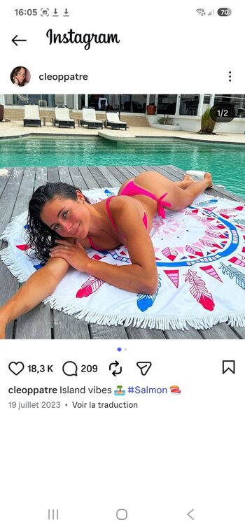 Full leaked Cleopatre off private photo