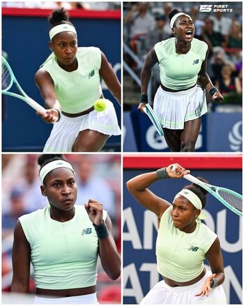 Full leaked Coco gauff page private photo