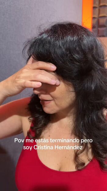 Full leaked Cristina hernndez private photo