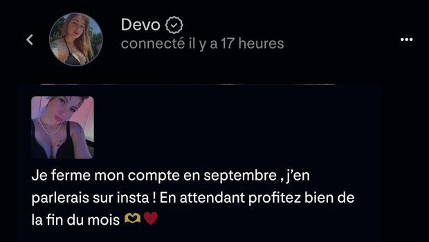 Full leaked Devovo private photo