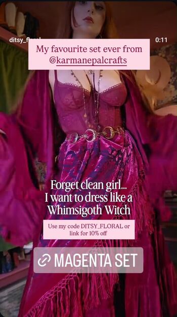 Full leaked Ditsy floral private onlyfans photo