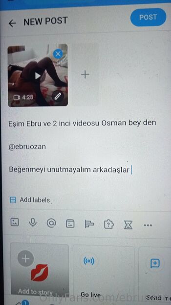 Full leaked Ebruozan private photo