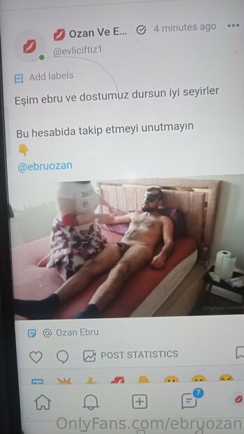 Full leaked Ebruozan private photo