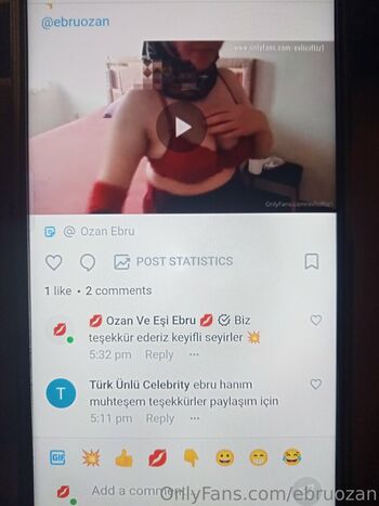 Full leaked Ebruozan private photo