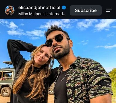 Full leaked Elisaandjohn private photo