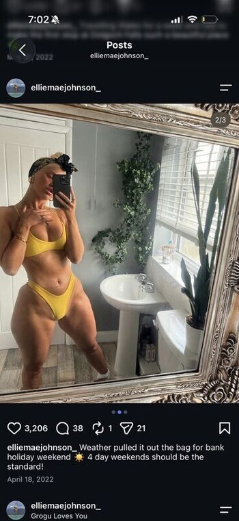 Full leaked Elliemaejohnson private photo