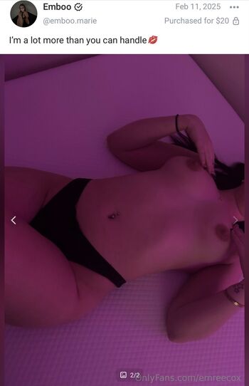 Full leaked Emboo marie private photo