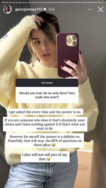 Full leaked Georgia may foote page private onlyfans photo