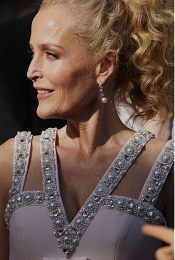 Full leaked Gillian anderson private photo